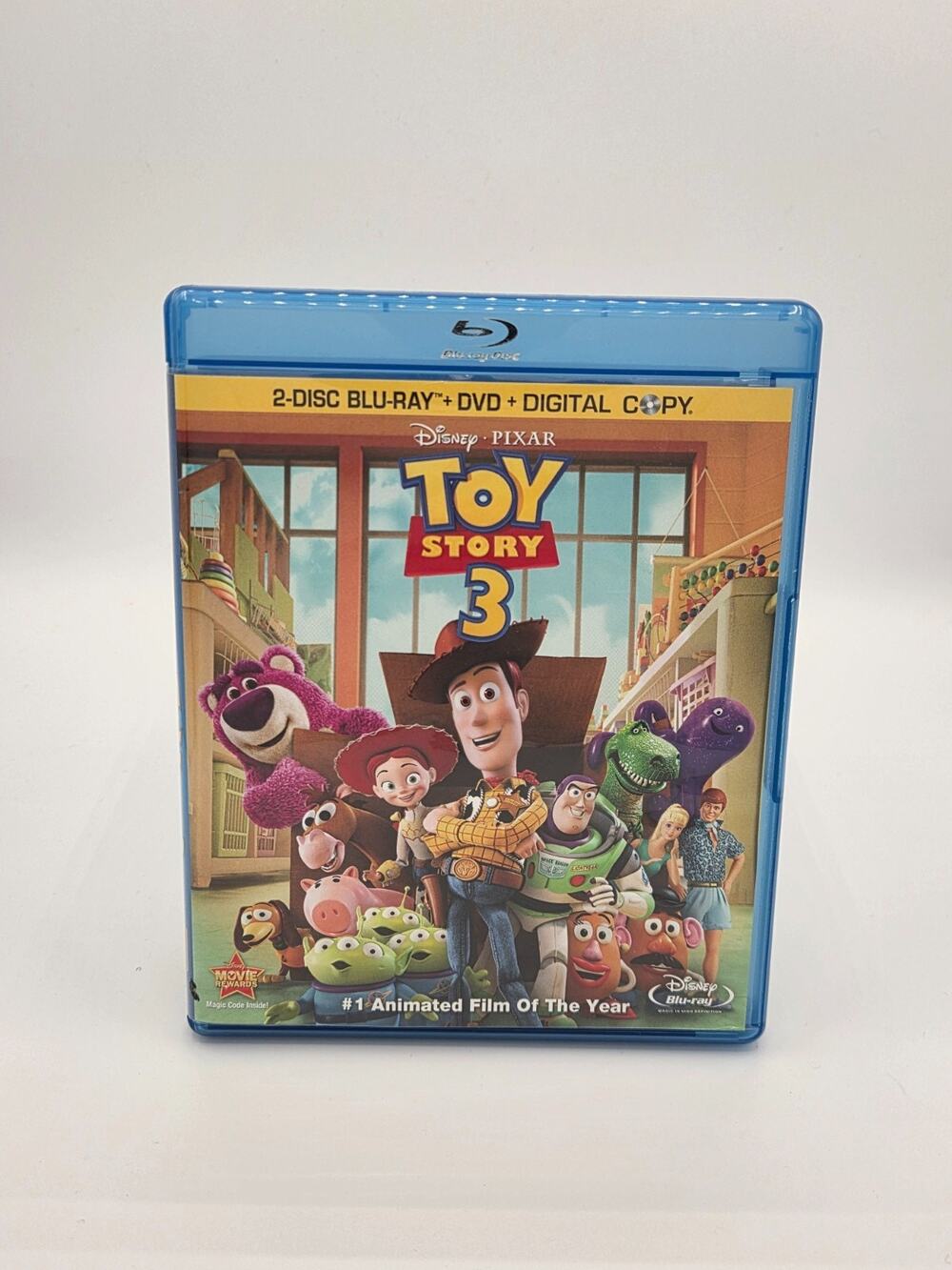 TOY STORY 3 blu-ray DVD Disney Pixar - 4 disc combo pack - like new!